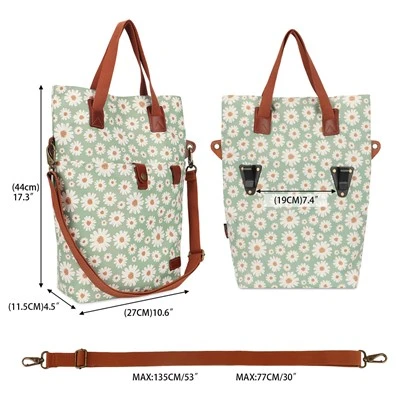TOURBON Portable Commuter Backpack Bike Pannier best