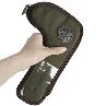 TOURBON Hunting Canvas Rifle Bolt Holder Carrier Pouch